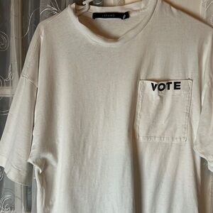 J Brand VOTE T-Shirt Short Sleeves Tee Women Size Small